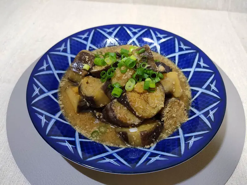 ナスのごまみそ煮